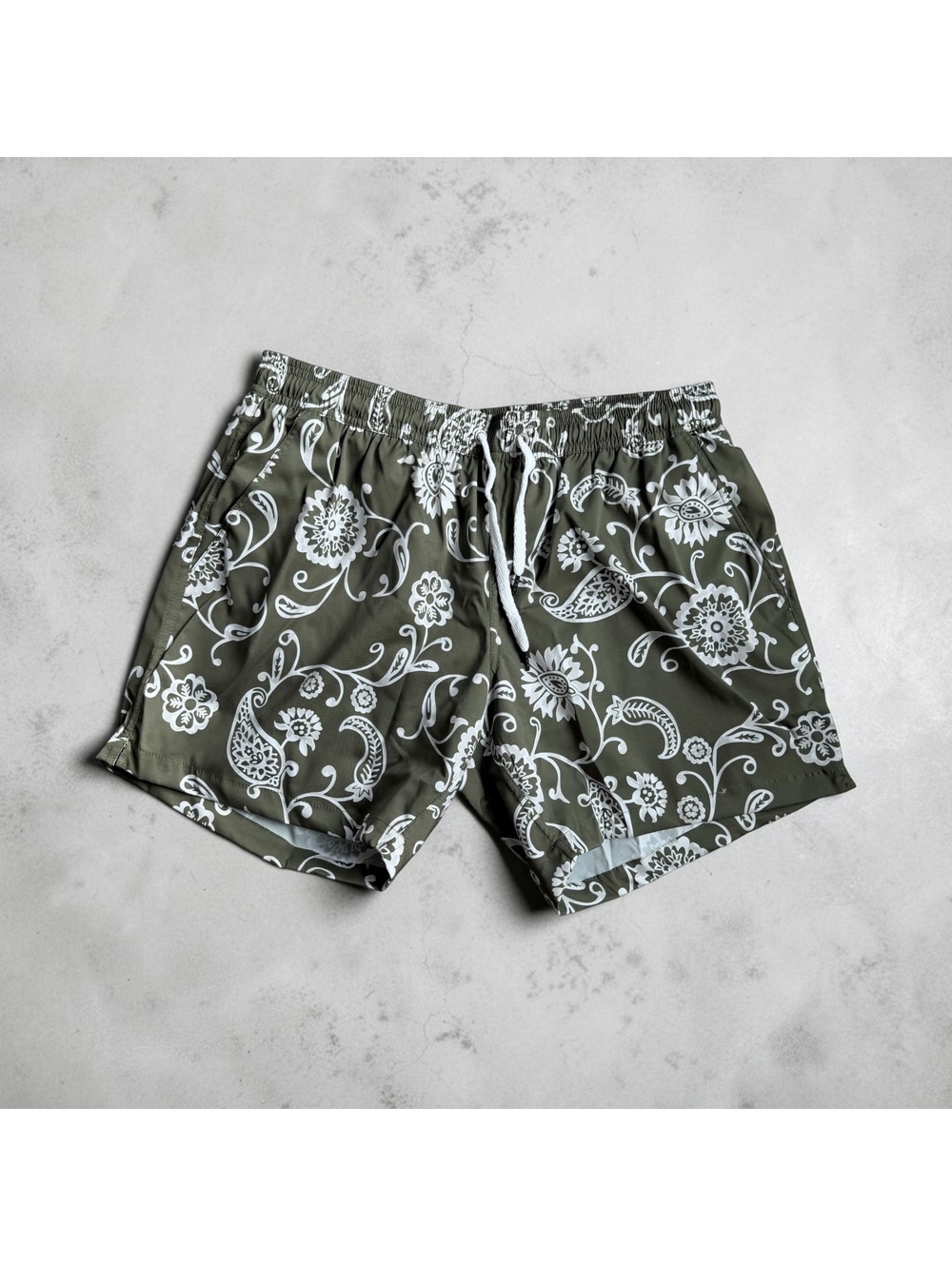 Julia Amory Men’s Floral Swim Shorts Size S